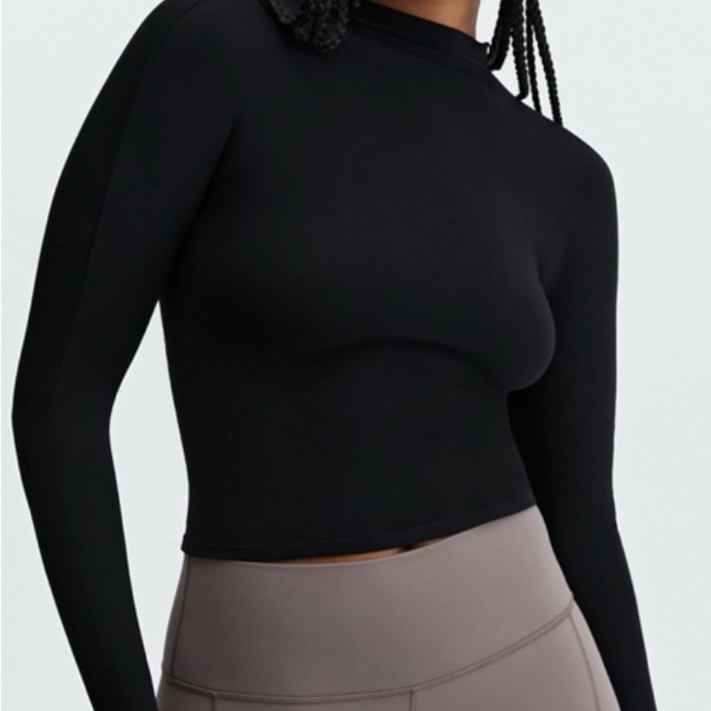 Fabletics “Ruby” Sculpt Knit Cutout Back Top